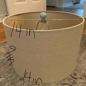 Lampshade beige linen